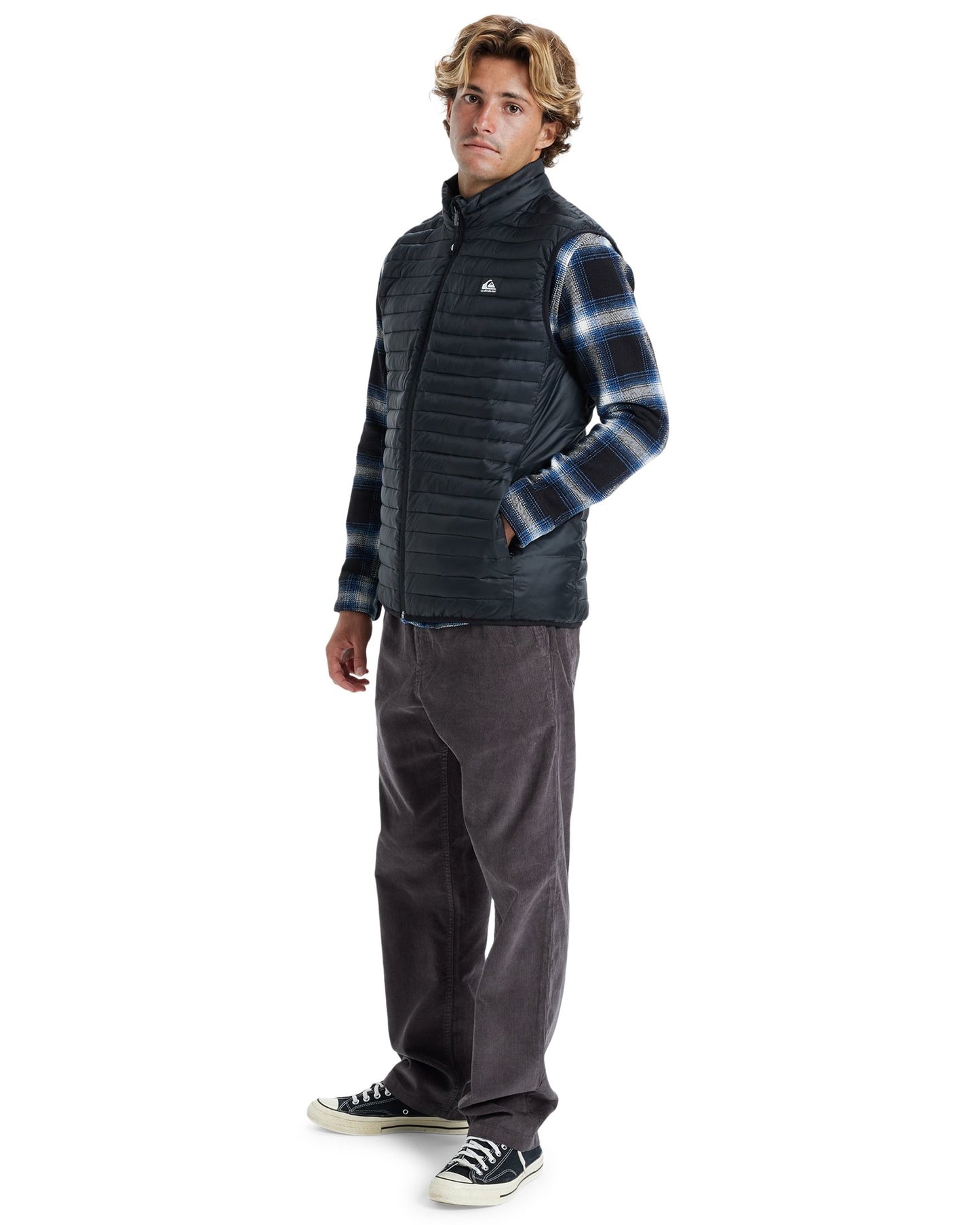 Quiksilver Men's Scaly Sleeveless Jacket
