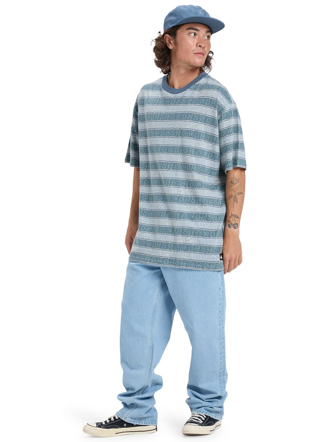 Quiksilver Mens Sassi Jacquard T-Shirt