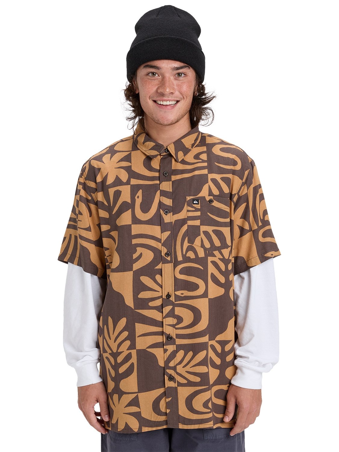 Quiksilver Mens Safe Paradise Shirt