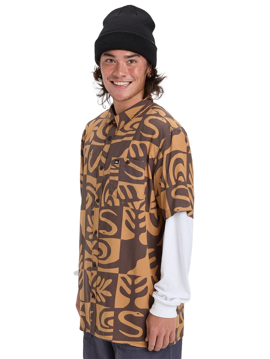 Quiksilver Mens Safe Paradise Shirt