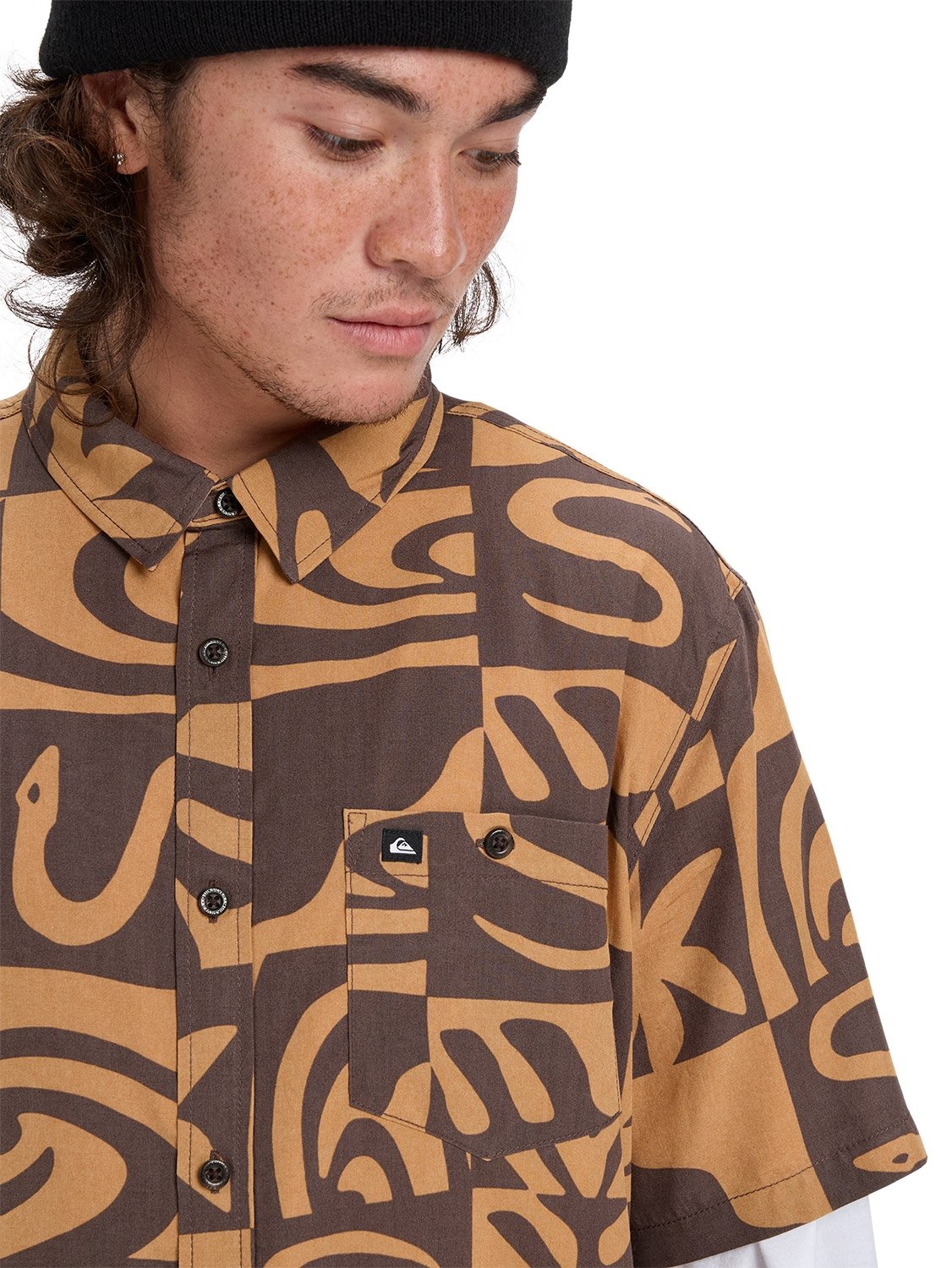 Quiksilver Mens Safe Paradise Shirt