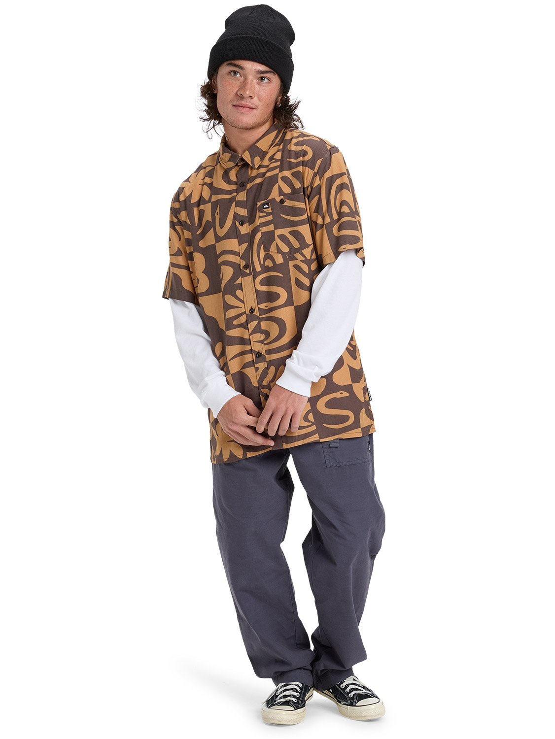 Quiksilver Mens Safe Paradise Shirt