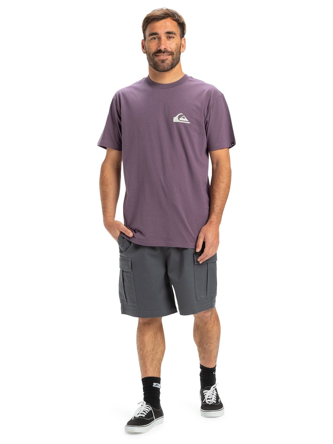 Quiksilver Men's Mini Logo T-Shirt