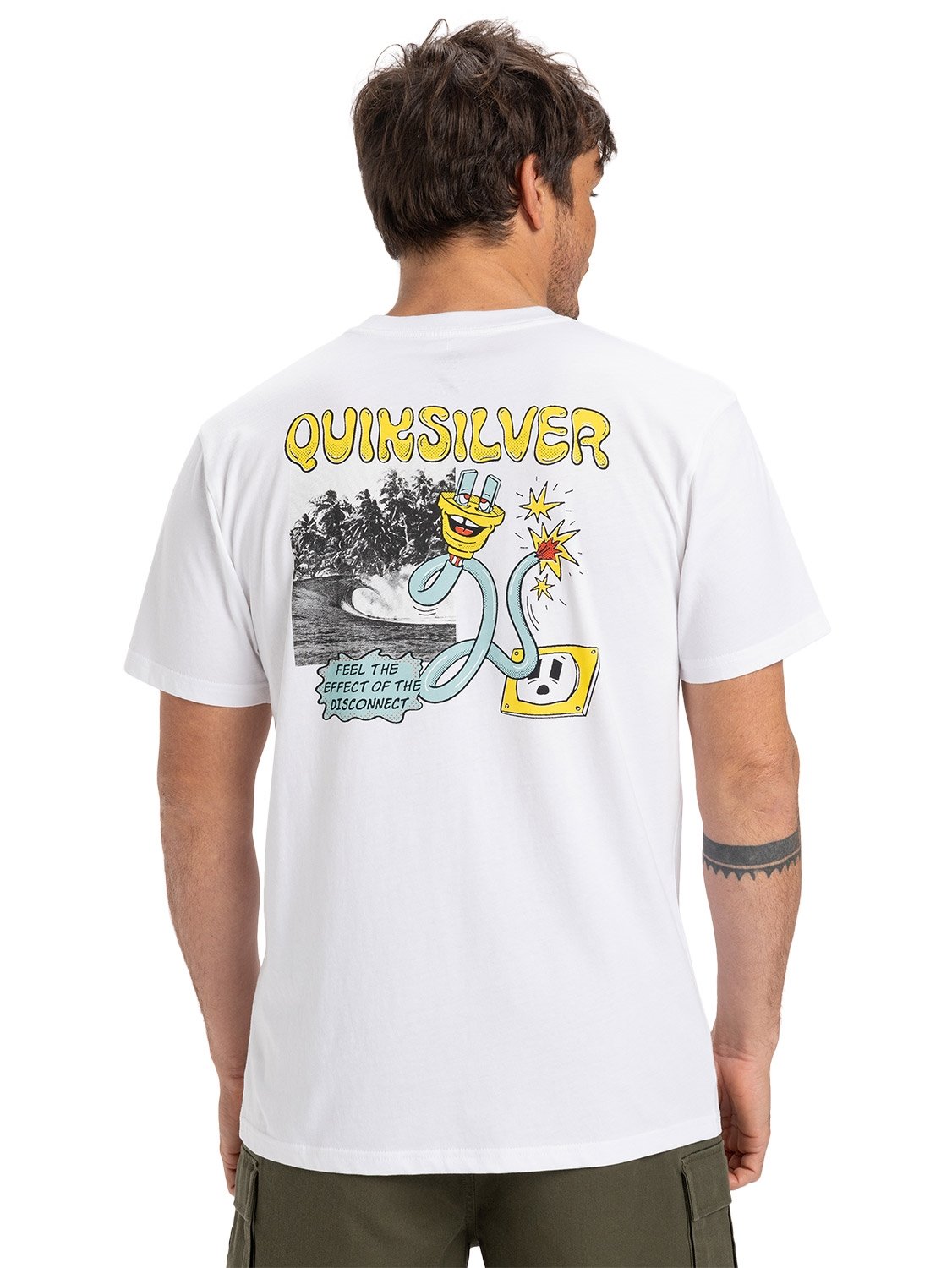 Quiksilver Men's Disconnect Effects T-Shirt
