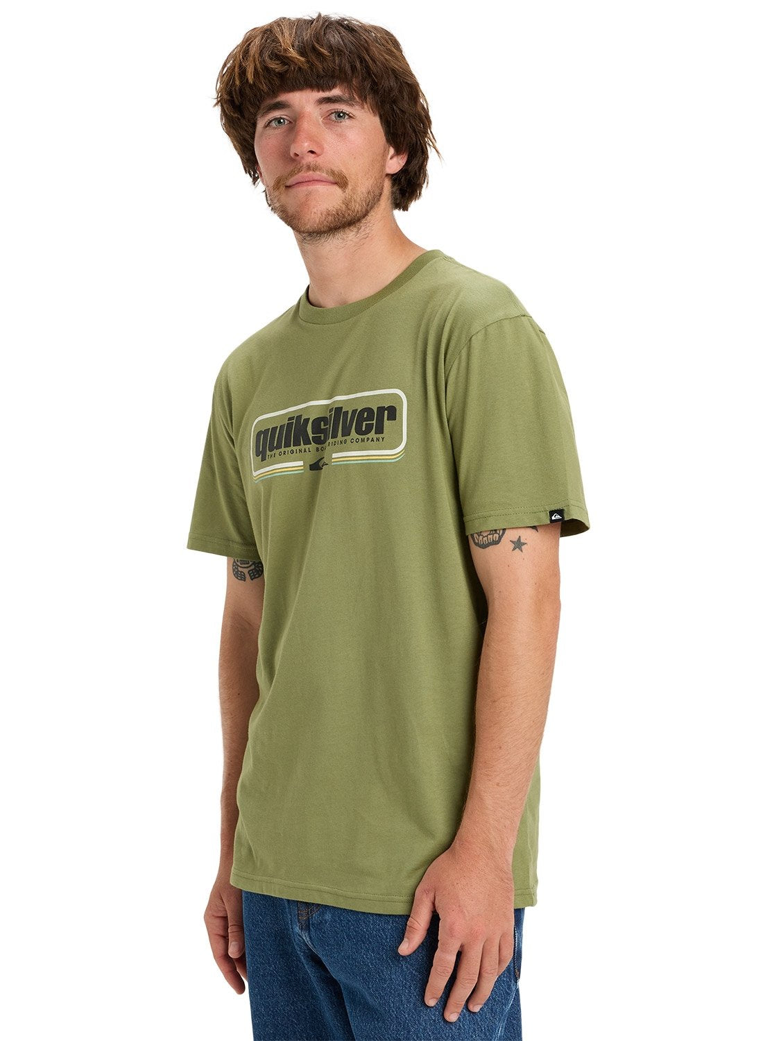 Quiksilver Mens Box Shaped T-Shirt