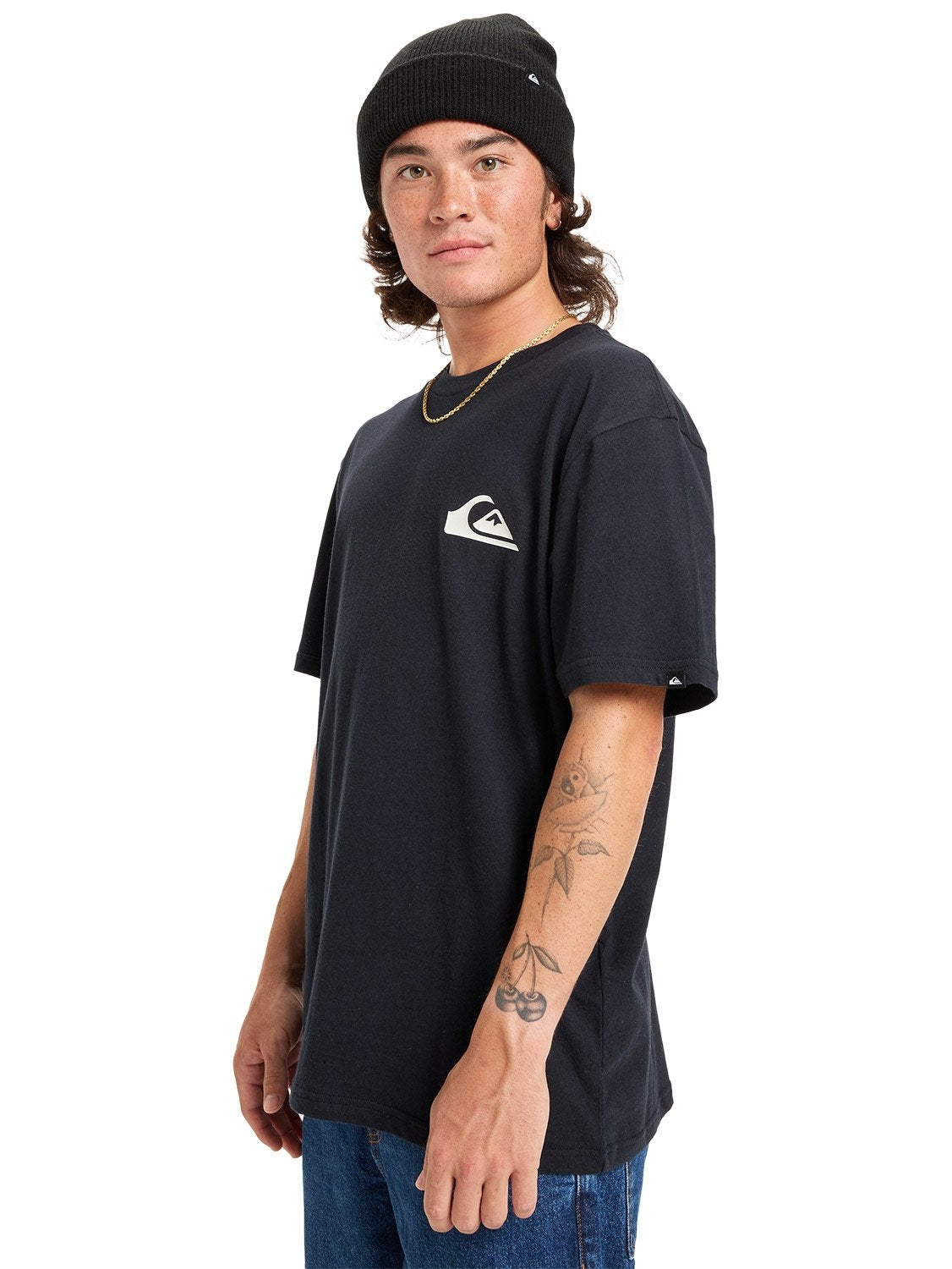 Quiksilver Mens Mini Logo T-Shirt