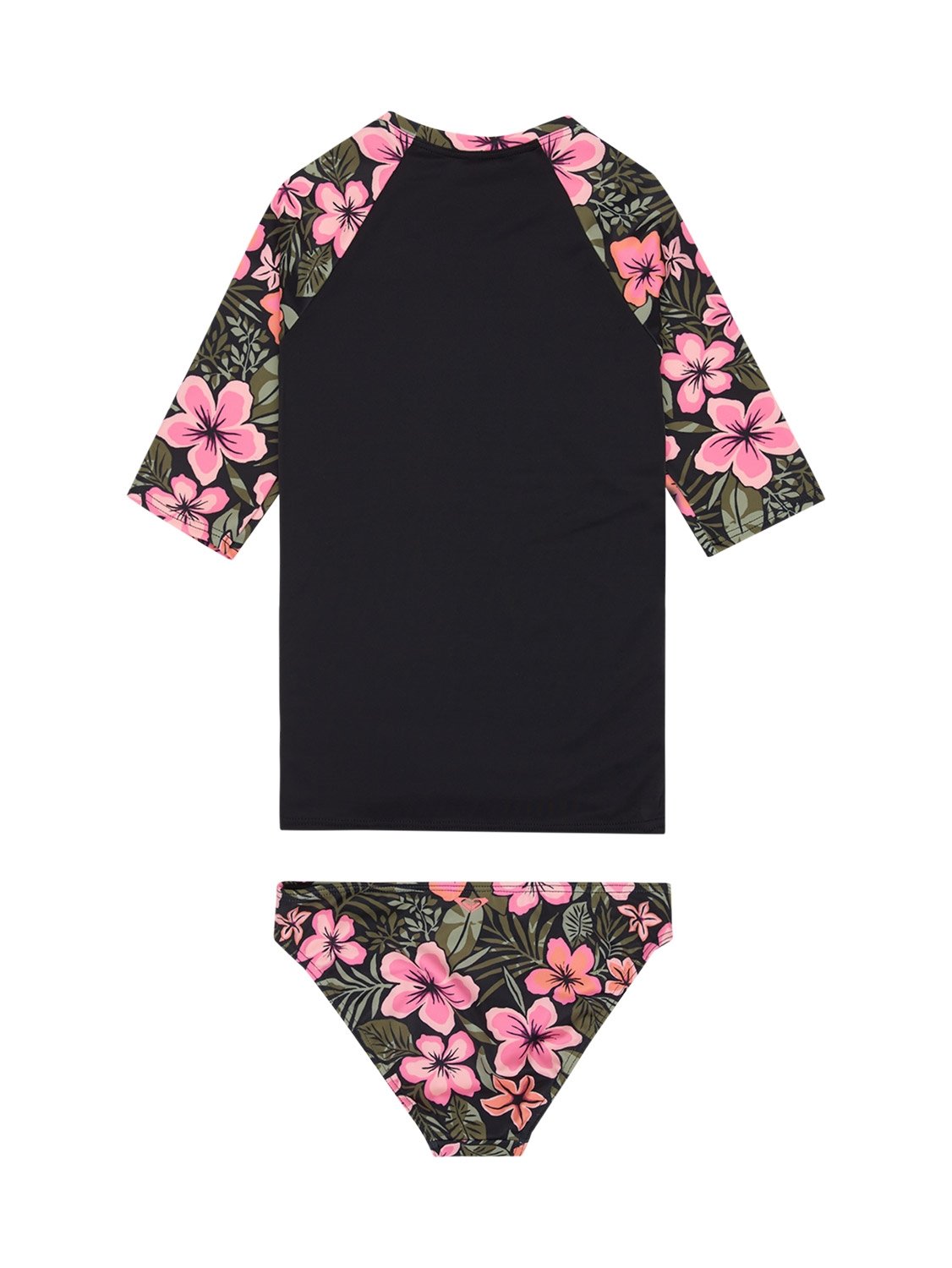 Roxy Girls Active Floral Swim Set Pack