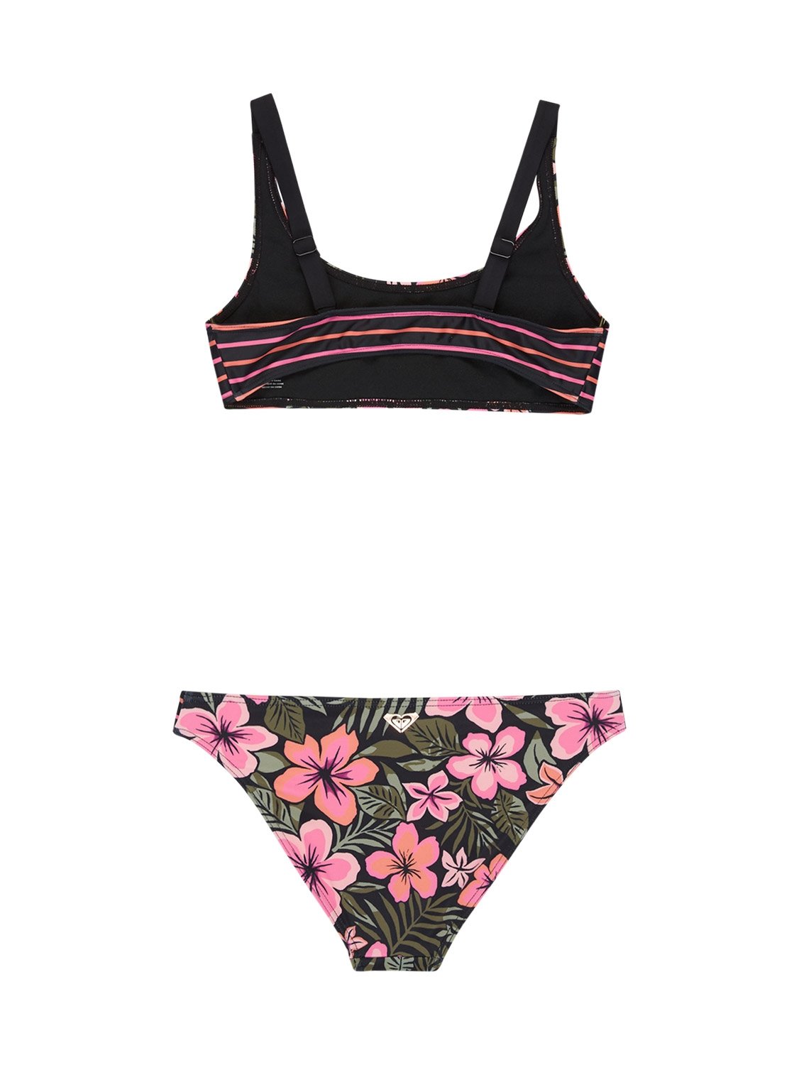 Roxy Girls Active Floral Bralette Set