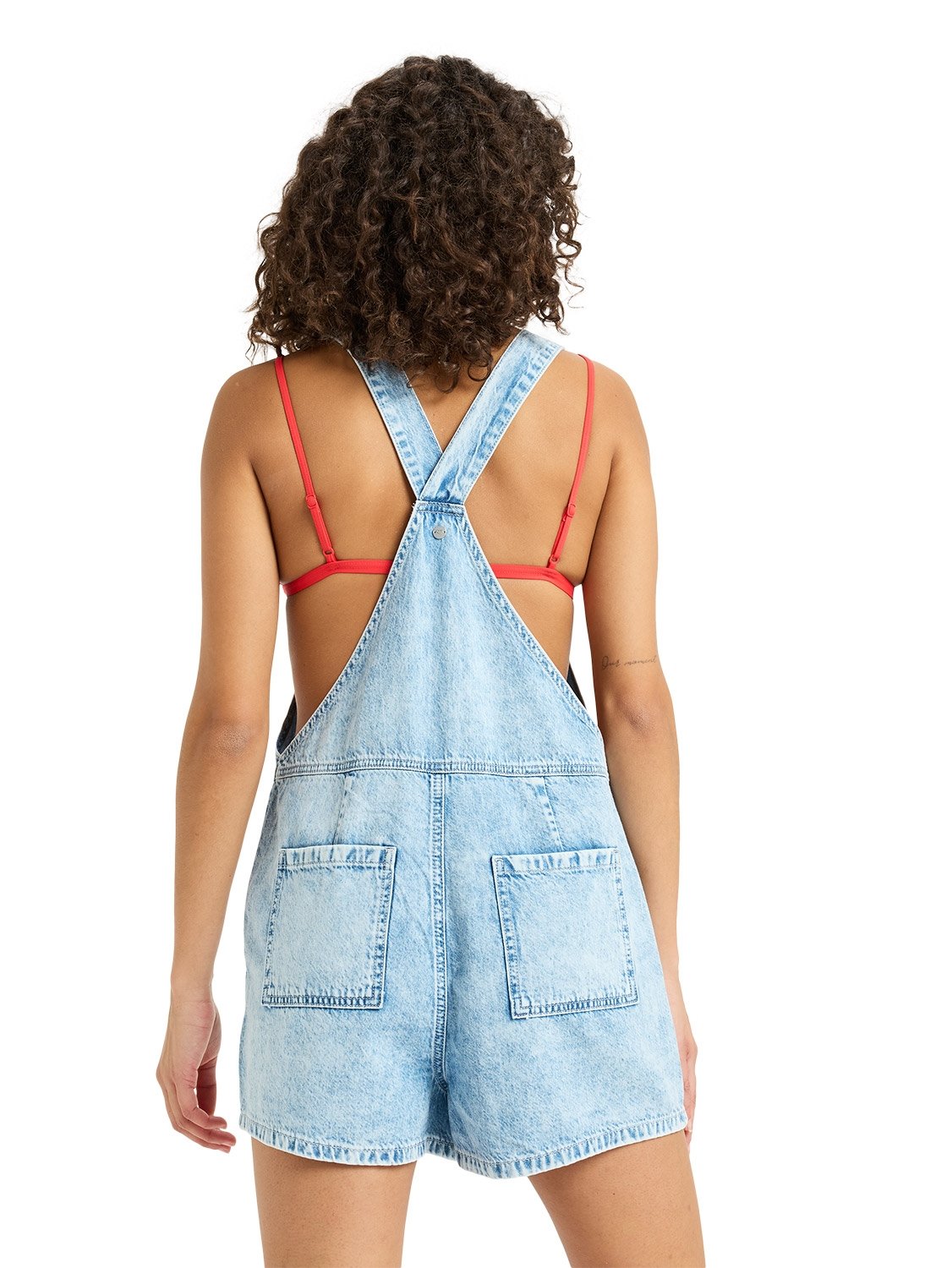 Roxy Ladies Crystal Coast Denim Jumpsuit