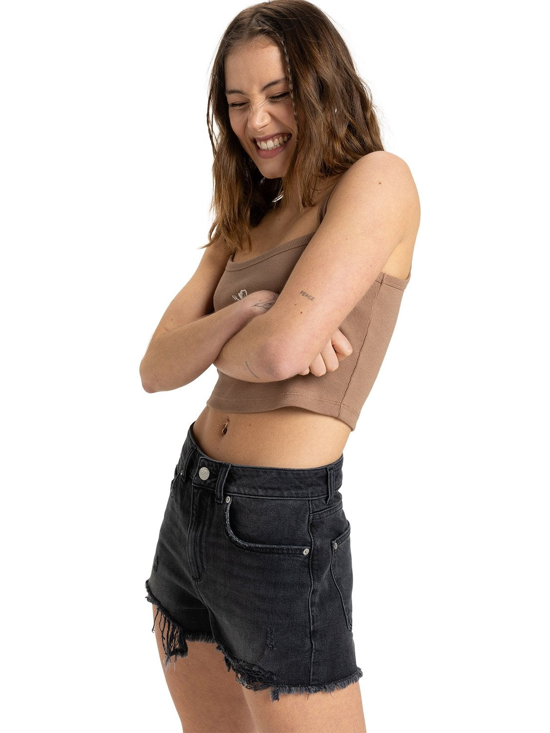 Roxy Ladies New Swell Denim Short