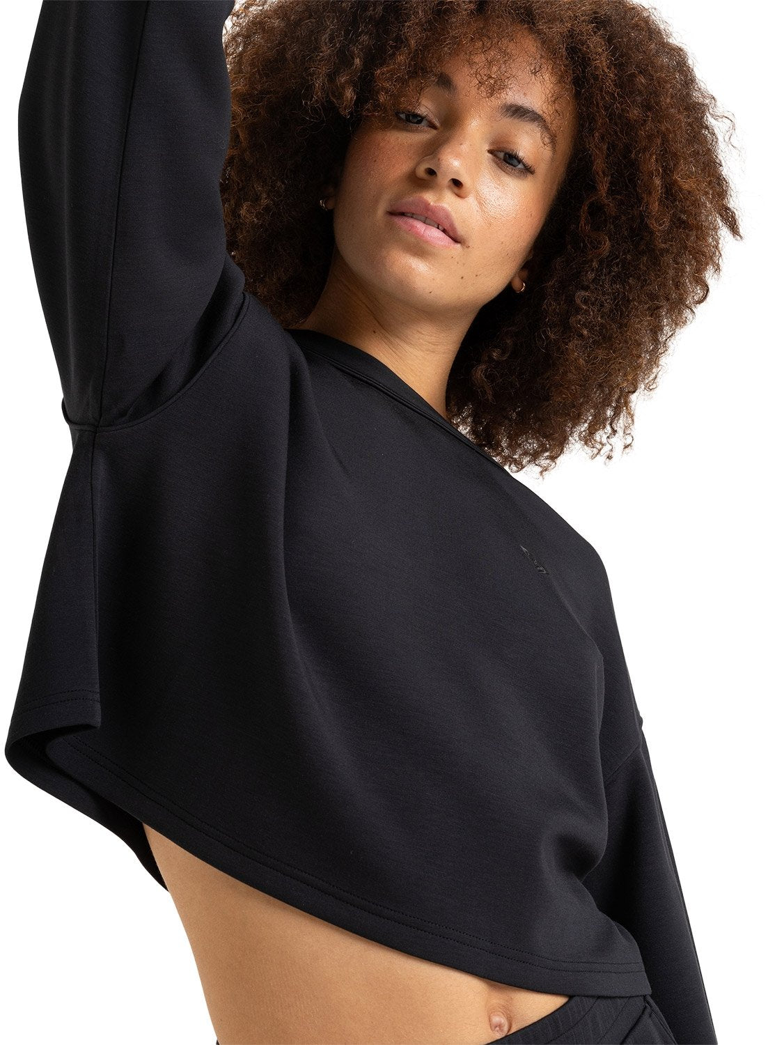 Roxy Ladies Rise & Vibe Sweet Cropped Pullover