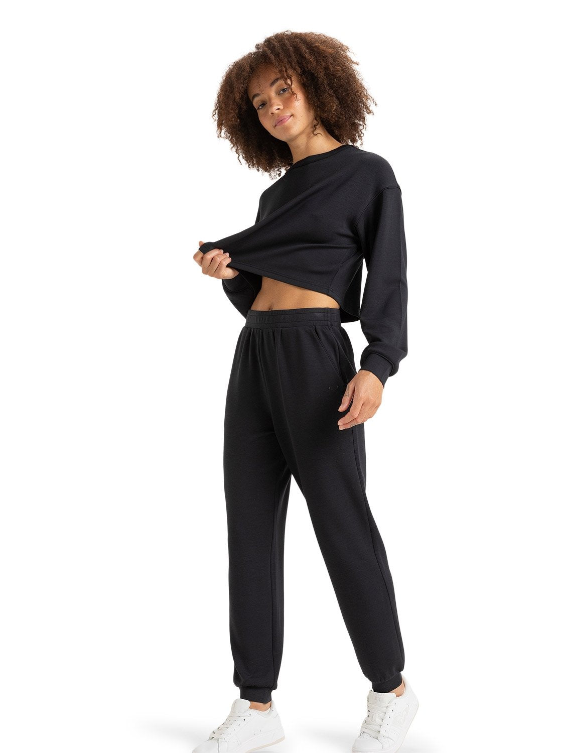 Roxy Ladies Rise & Vibe Sweet Cropped Pullover
