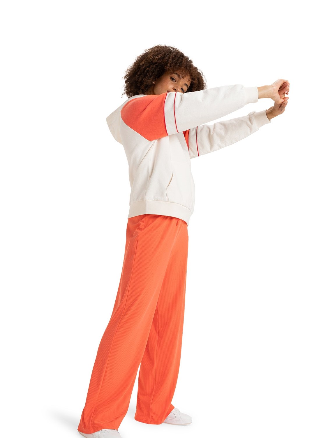 Roxy Ladies Essential Energy Blocked Hoodie