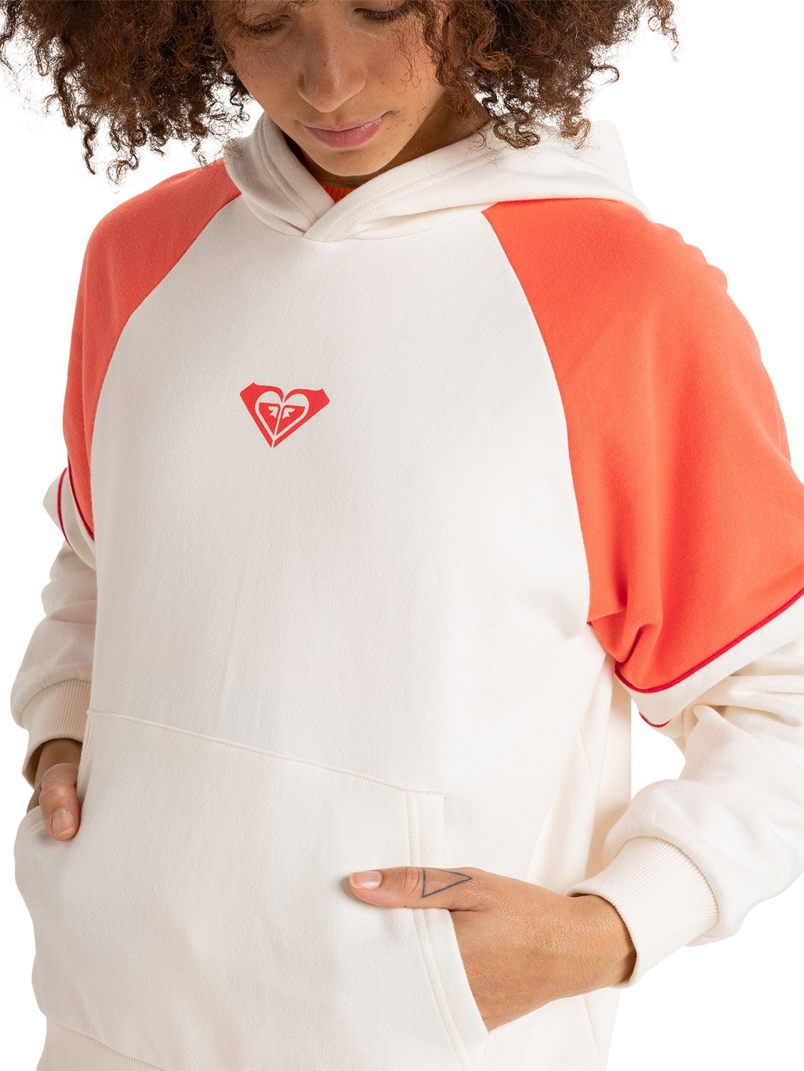 Roxy Ladies Essential Energy Blocked Hoodie