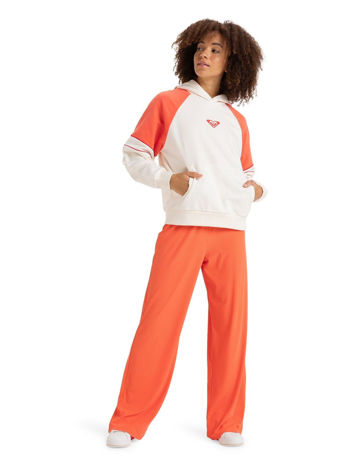 Roxy Ladies Essential Energy Blocked Hoodie