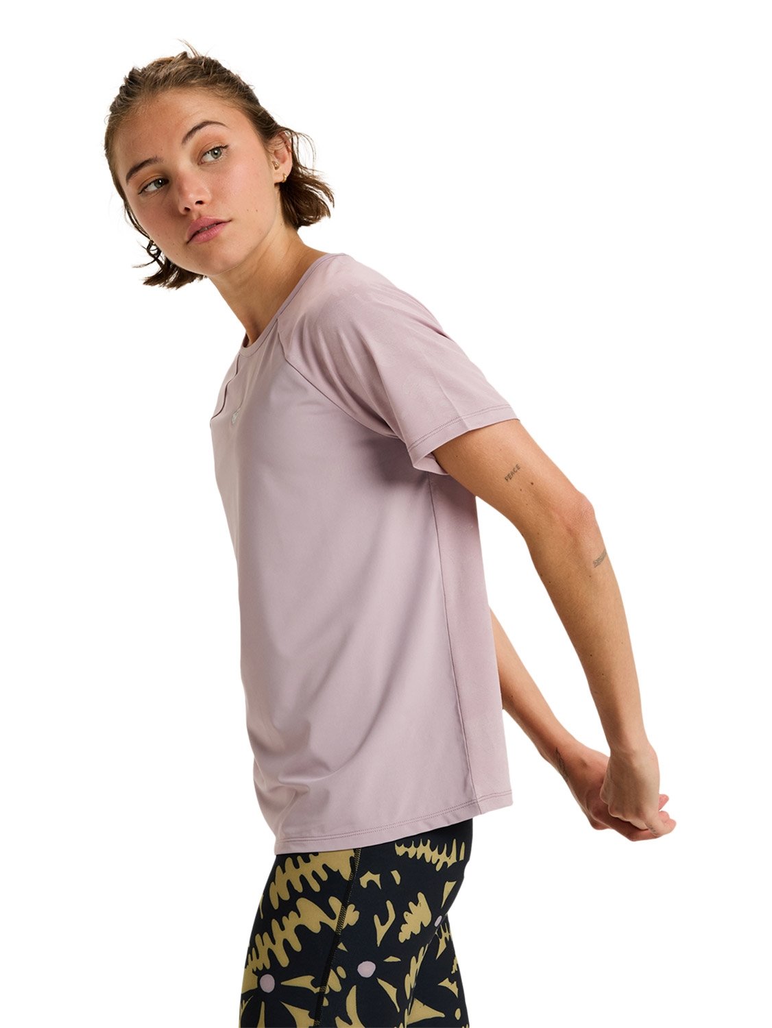 Roxy Ladies Move Free Mesh T-Shirt