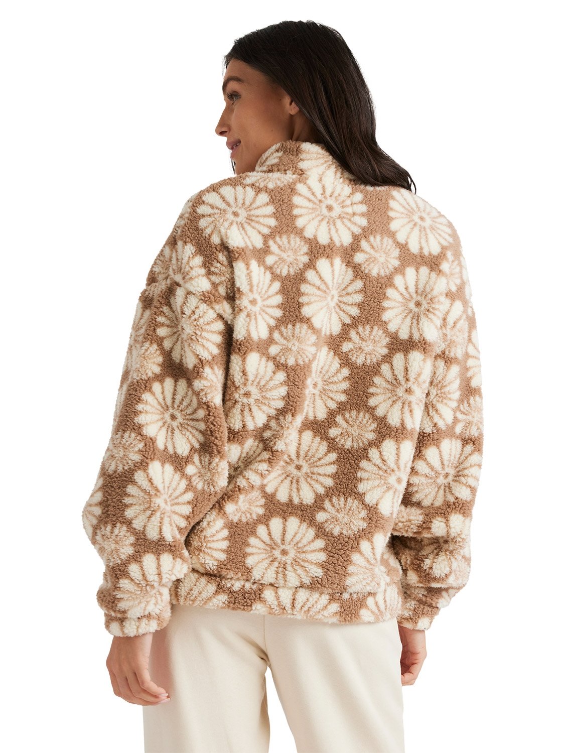 Roxy Ladies Jive Talking Polar Fleece Pullover