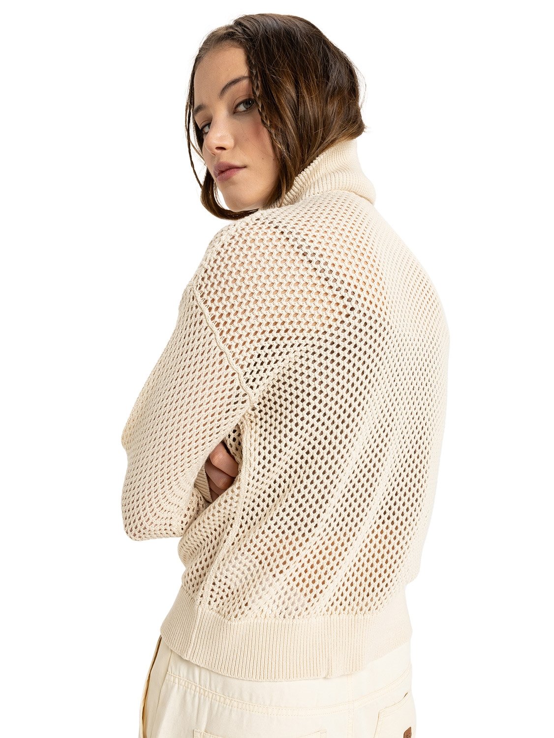 Roxy Ladies Memories Half Zip Sweater