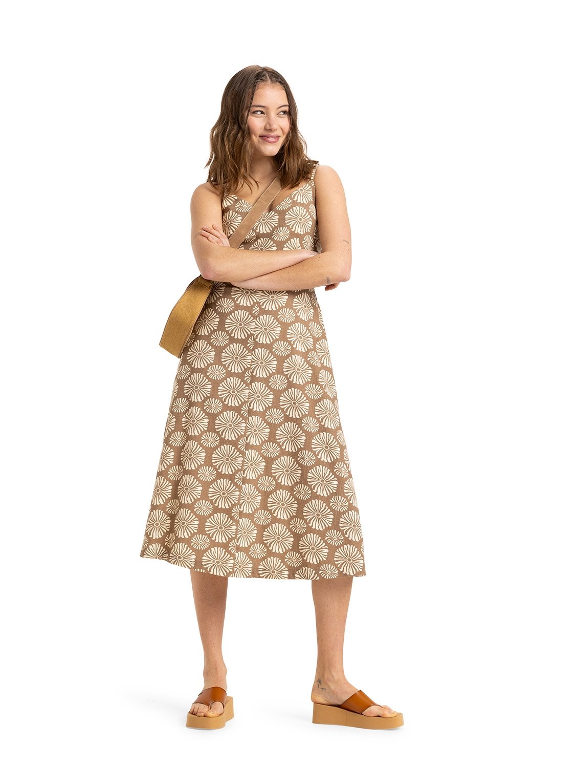 Roxy Ladies Island Glow Midi Dress