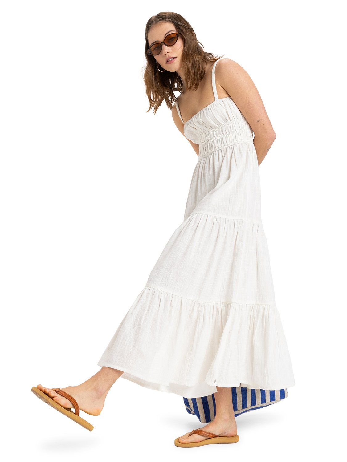 Roxy Ladies Sunshine Coastline Midi Dress