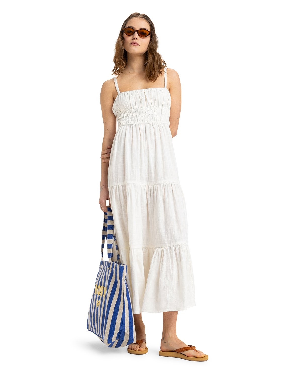 Roxy Ladies Sunshine Coastline Midi Dress