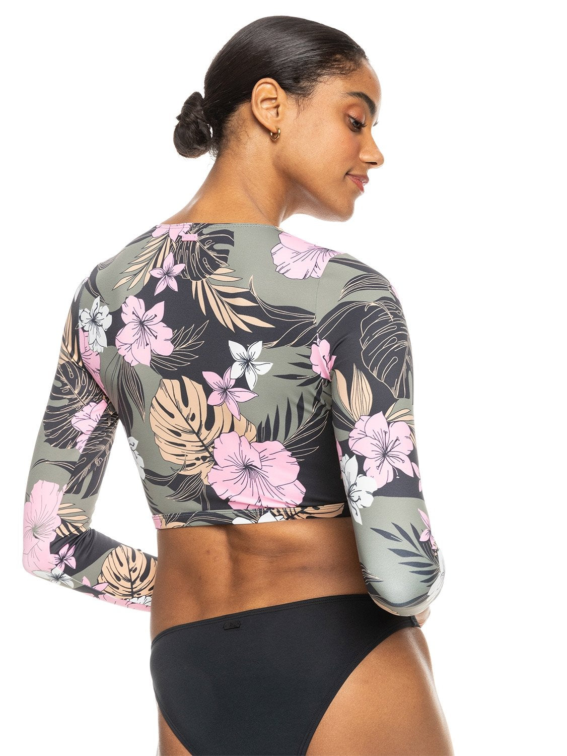 Roxy Ladies Pro Nose Ride Crop Lycra Rashvest