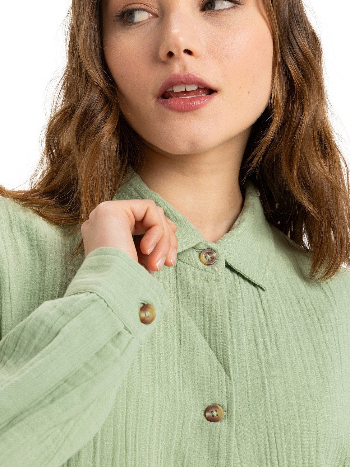 Roxy Ladies Morning Time Oversize Shirt