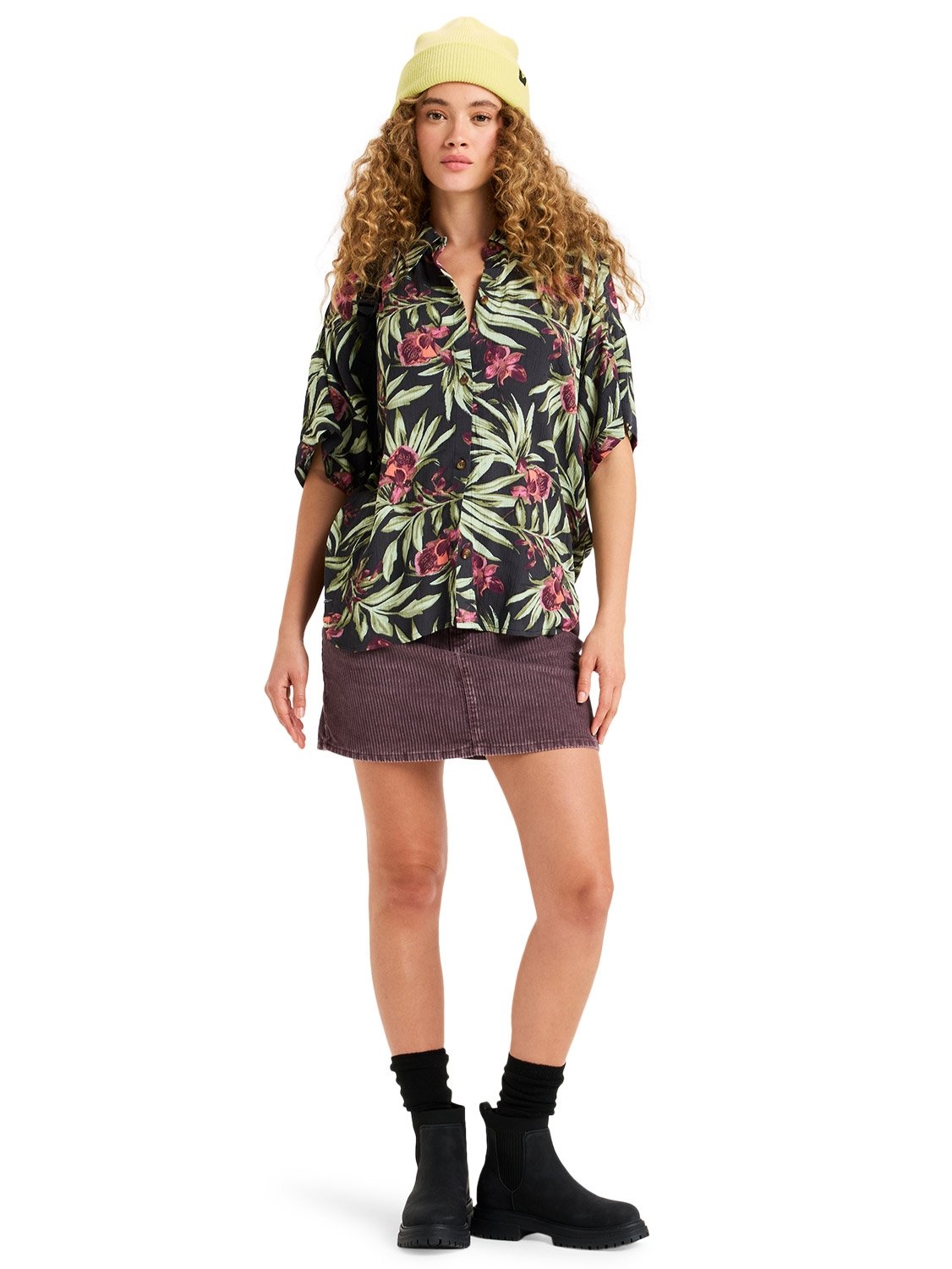Roxy Ladies Beachy Nostalgia Crinkle Shirt