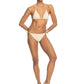 Roxy Ladies Gingham Tiki Tri Bikini Top