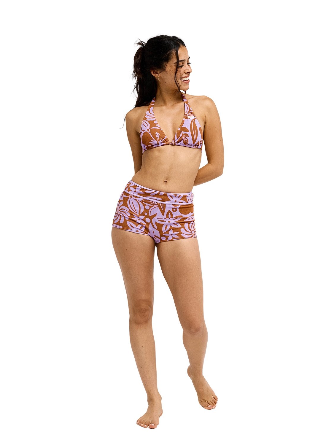 Roxy Ladies Cool Surf Elongated Tiki Tri Bikini Top