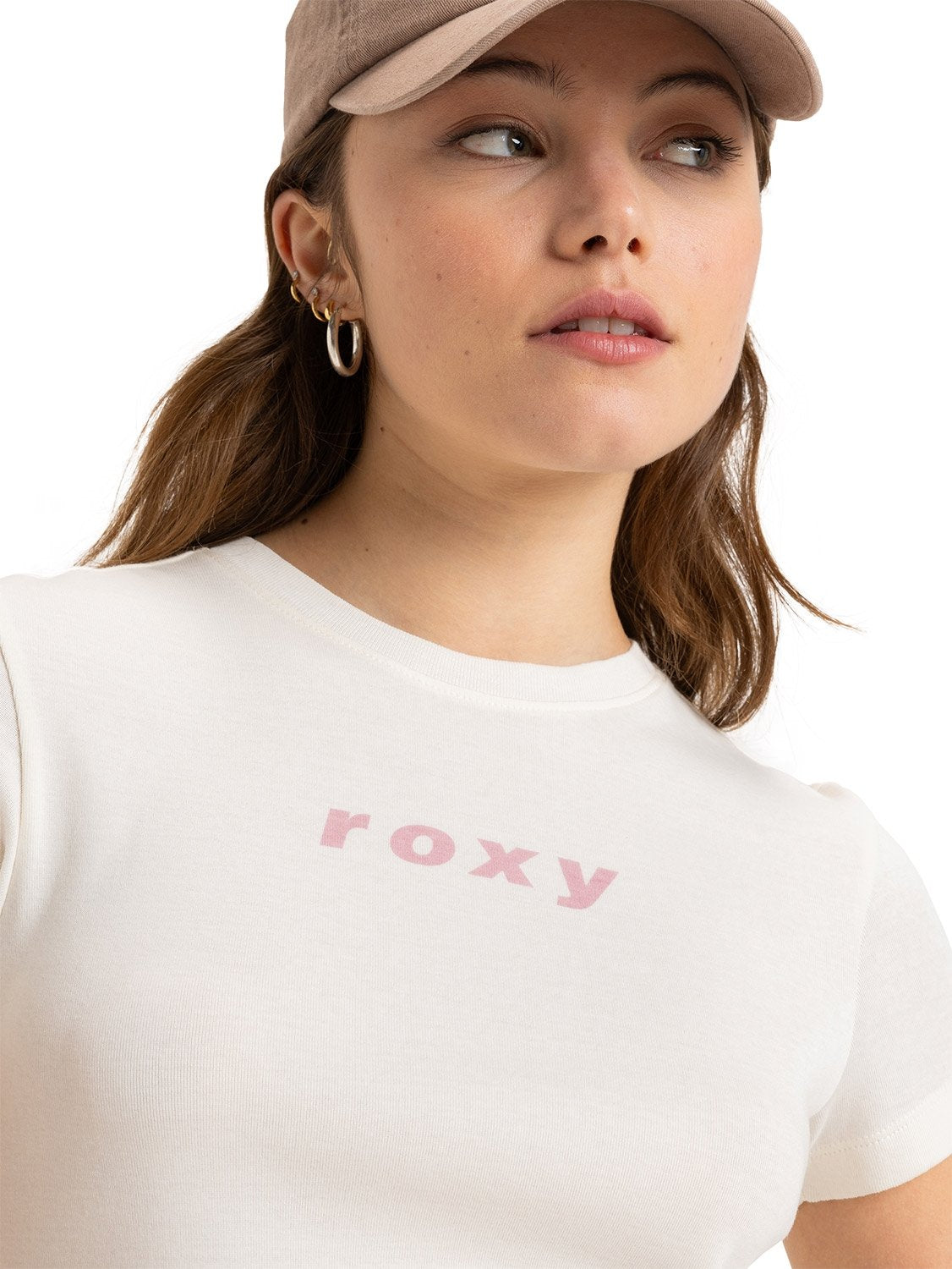 Roxy Ladies Beach Love Cropped T-Shirt