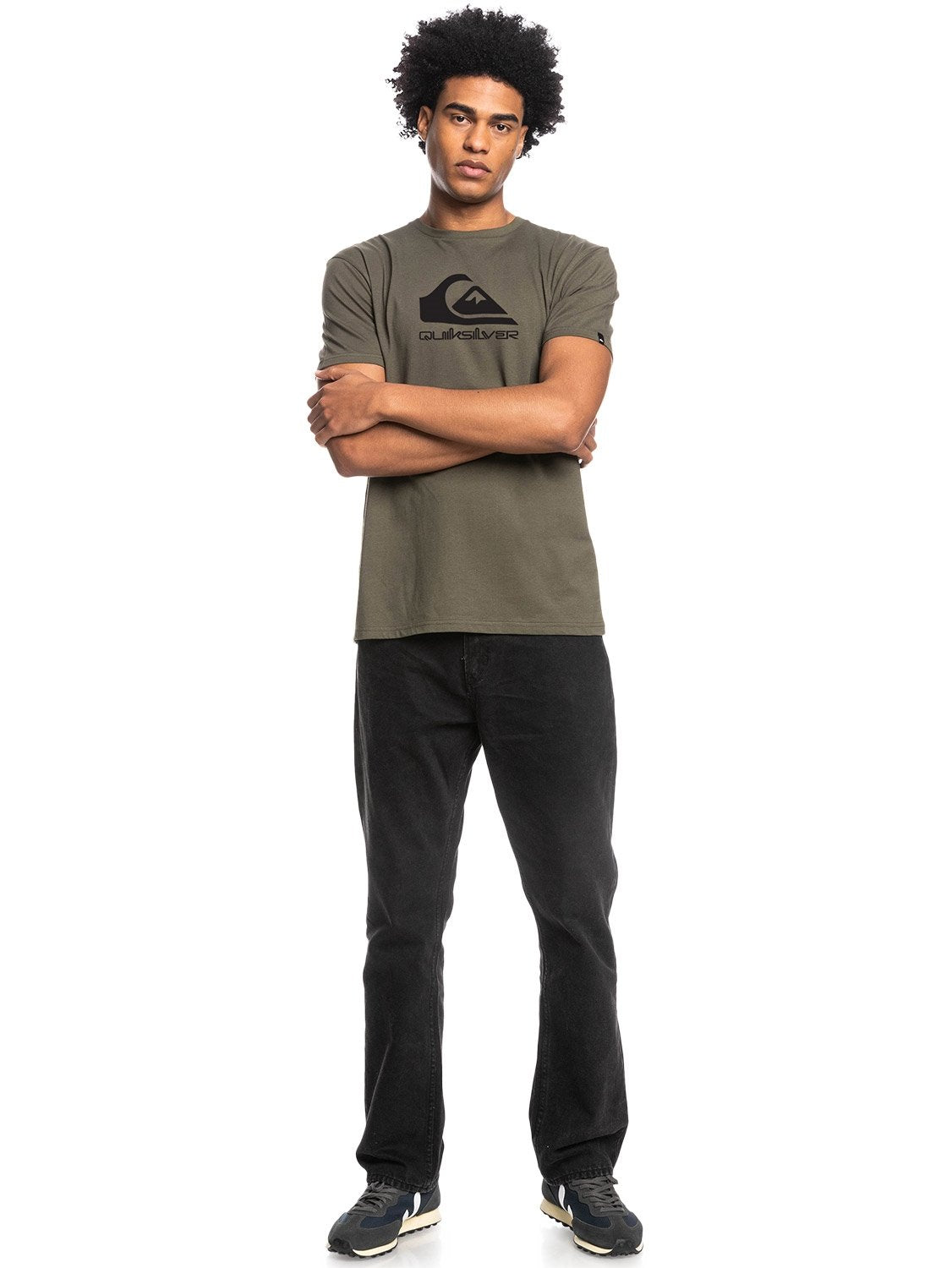 Quiksilver Men's Corp Logo T-Shirt