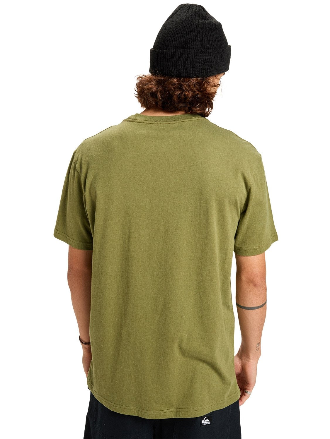 Quiksilver Mens Corp Logo T-Shirt