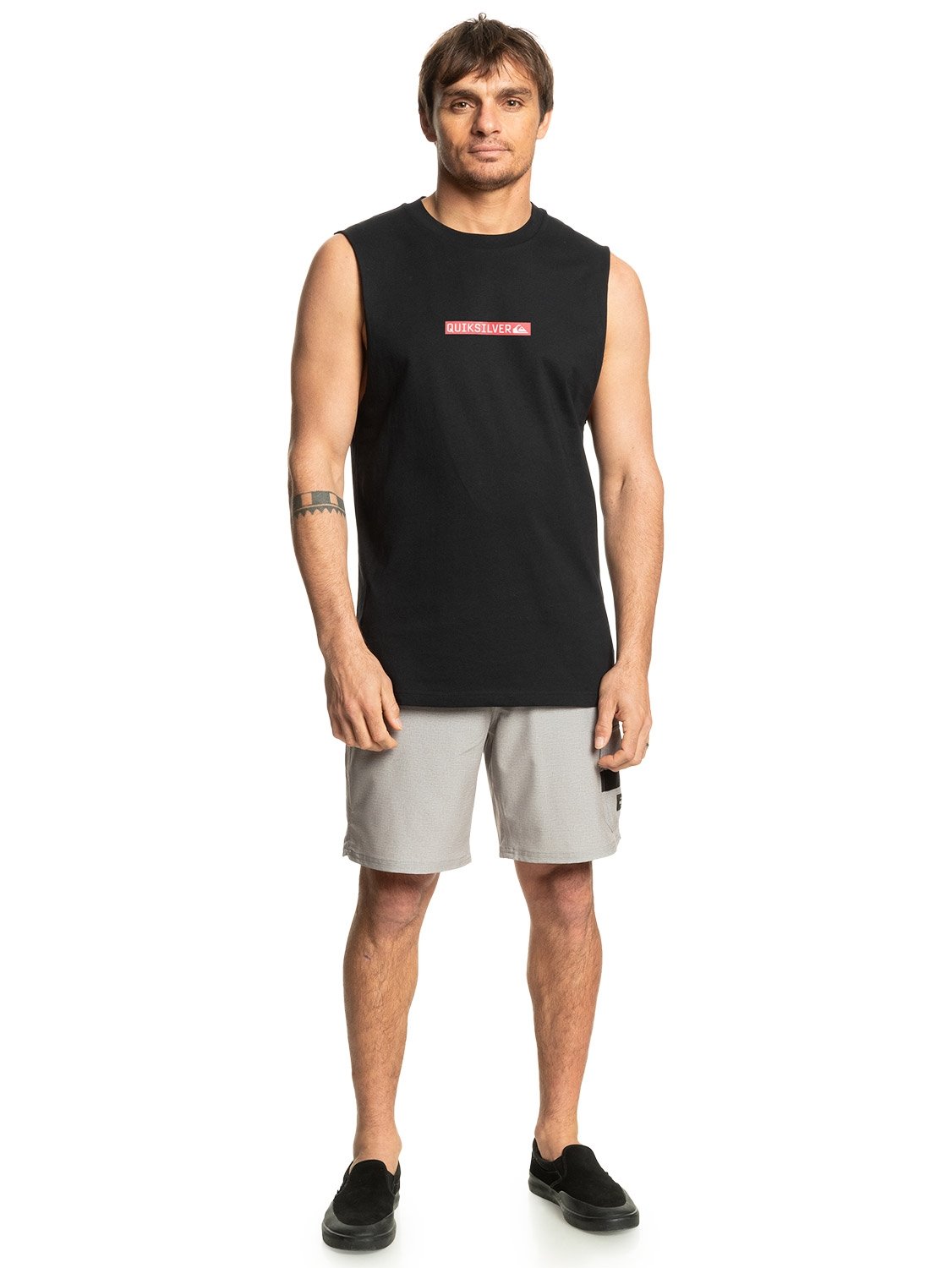 Quiksilver Men's DNA Clicker Muscle T-Shirt