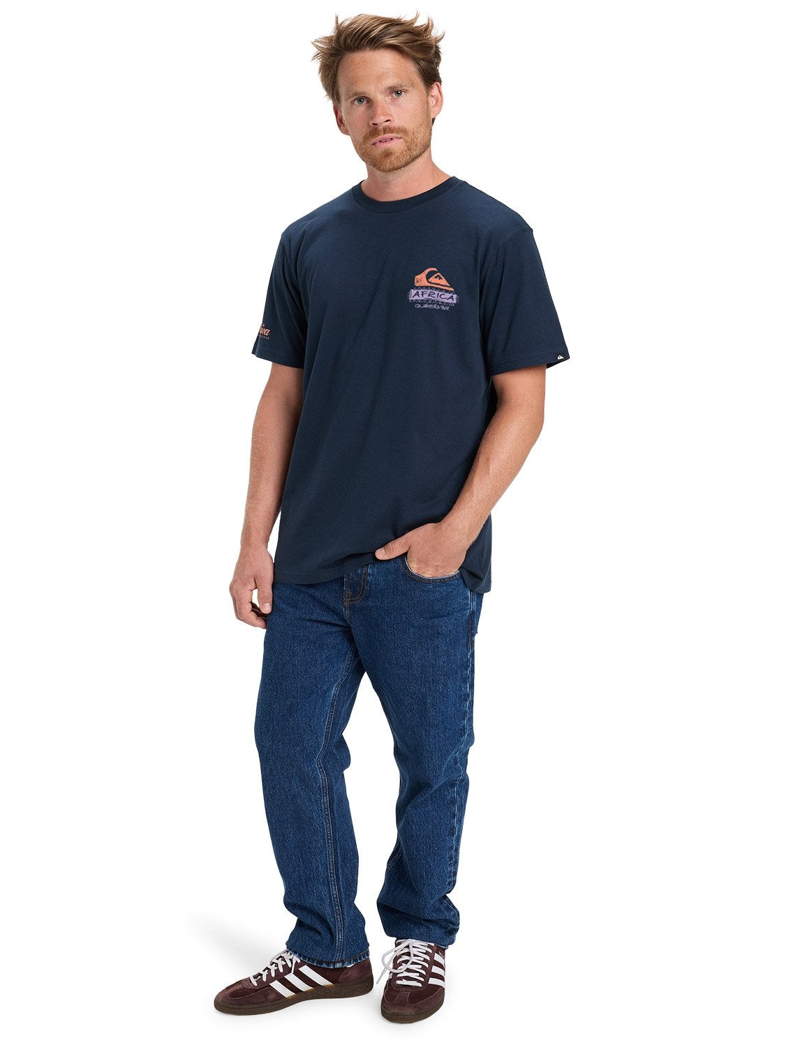 Quiksilver Mens Africa Scribe T-Shirt