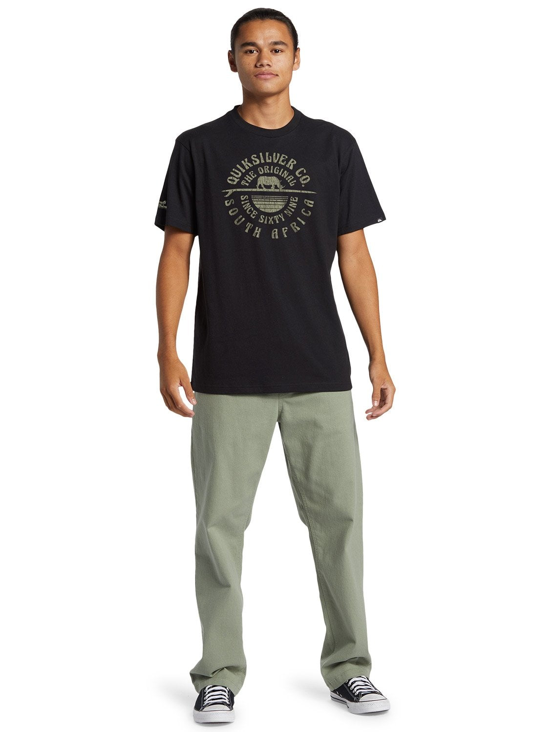 Quiksilver Mens South Africa Boardwalk T-Shirt