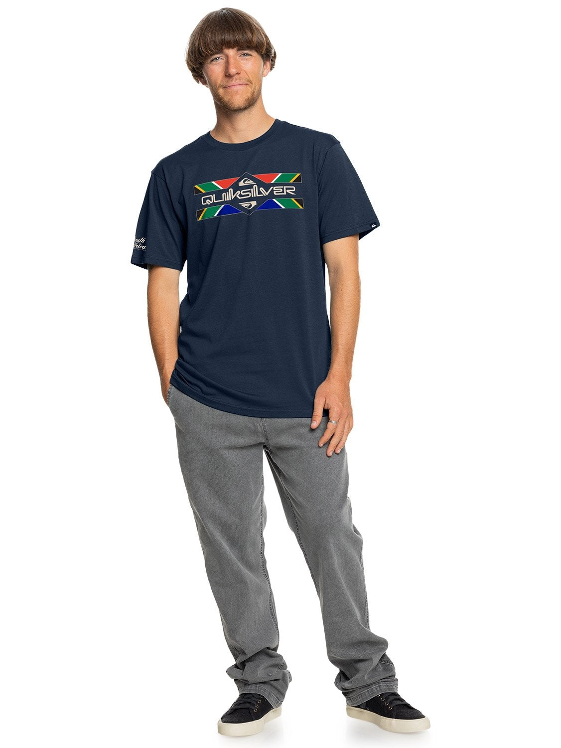 Quiksilver Men's SA Cropped Arrow T-Shirt