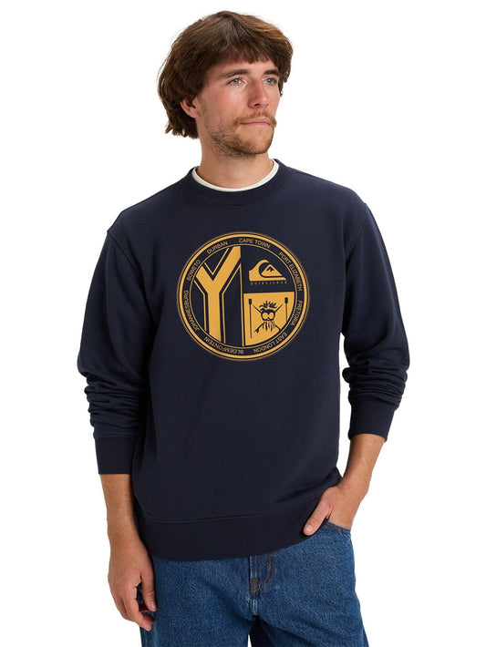 Quiksilver Men's SA Flagged Pullover