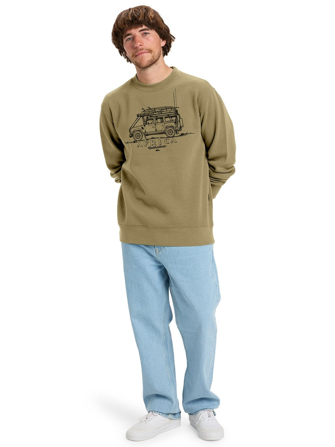 Quiksilver Men's No Maps Pullover