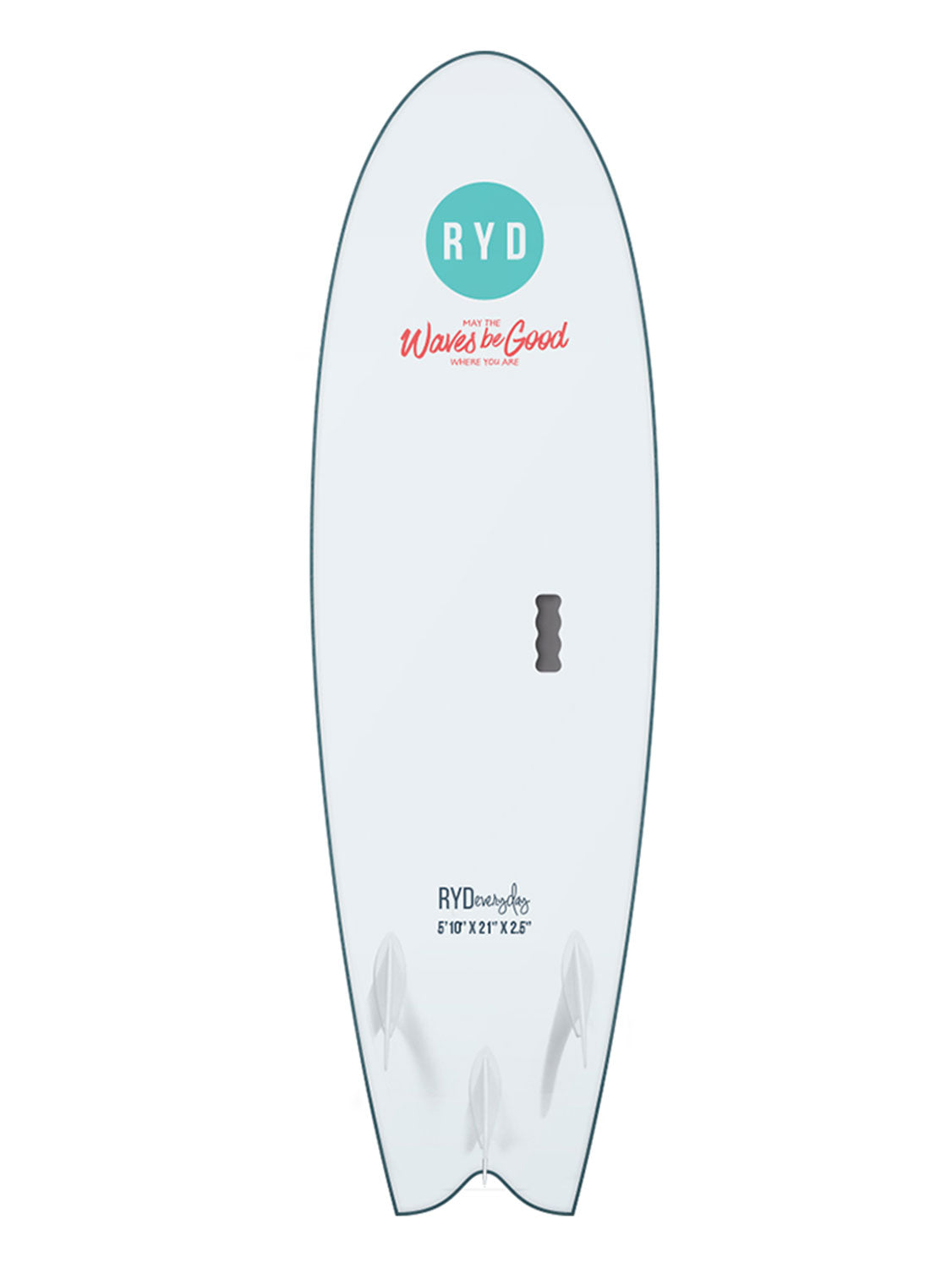 RYD Everyday 5'10 Soft Top Board