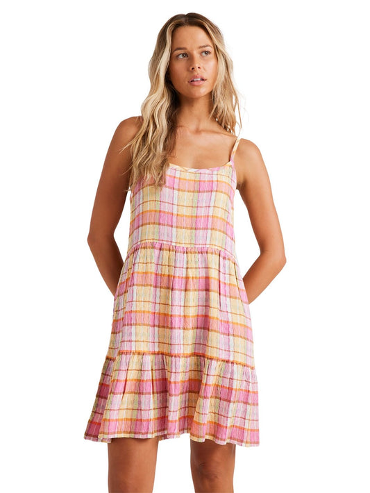 Billabong Ladies Darlin Check Dress