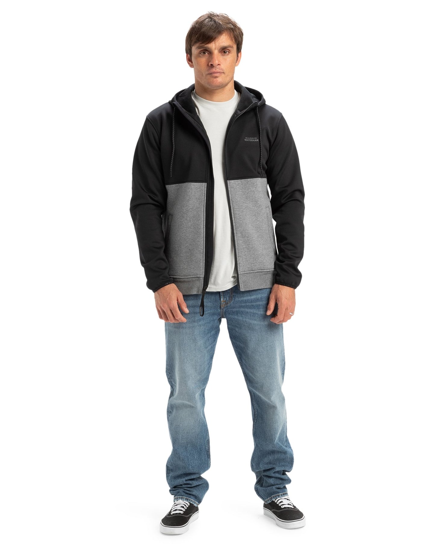 Quiksilver Men's Burnz Zip Thru Hoodie