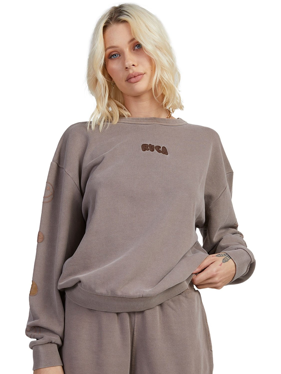 RVCA Ladies Daydream Vintage Crew