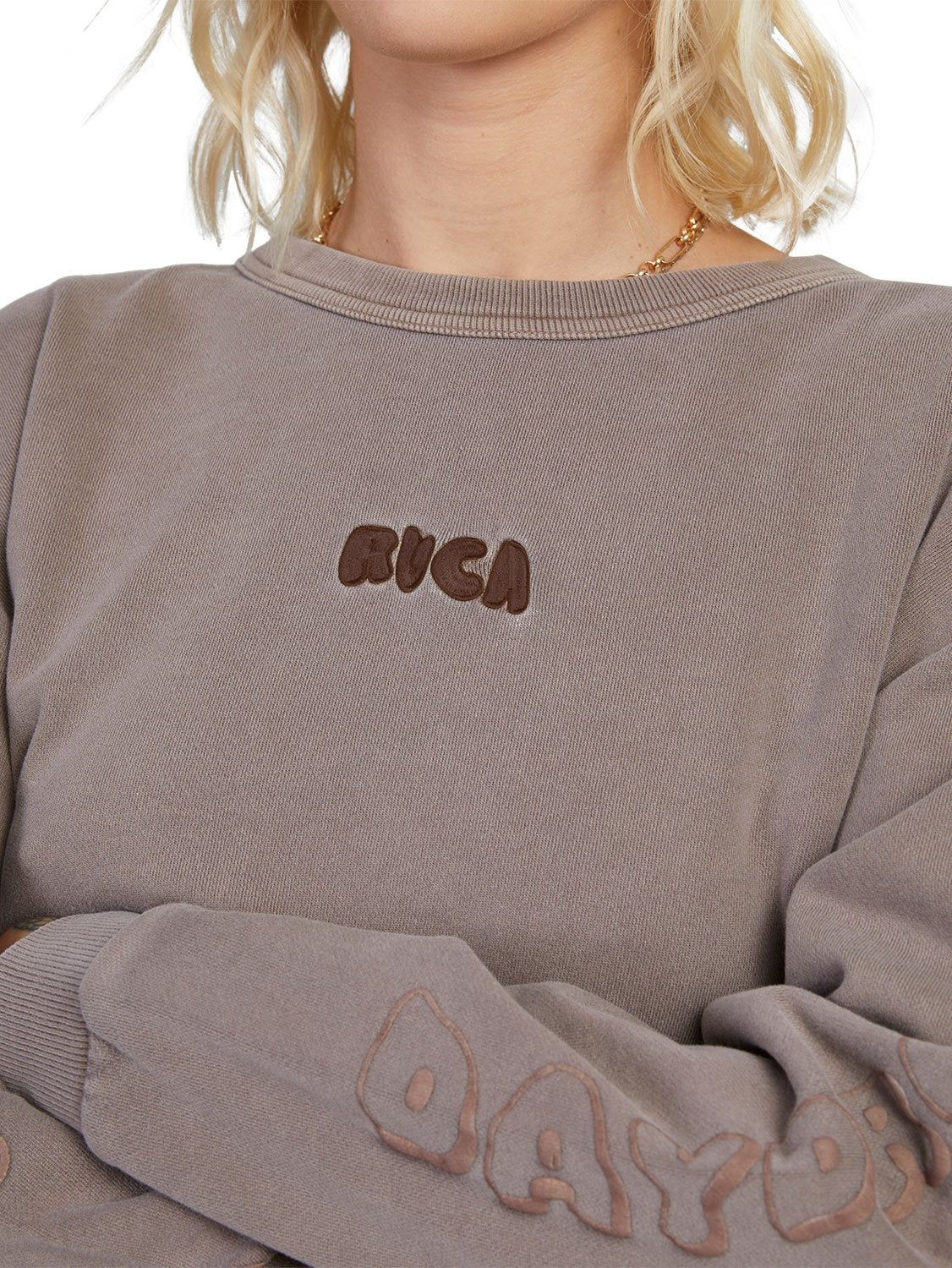 RVCA Ladies Daydream Vintage Crew
