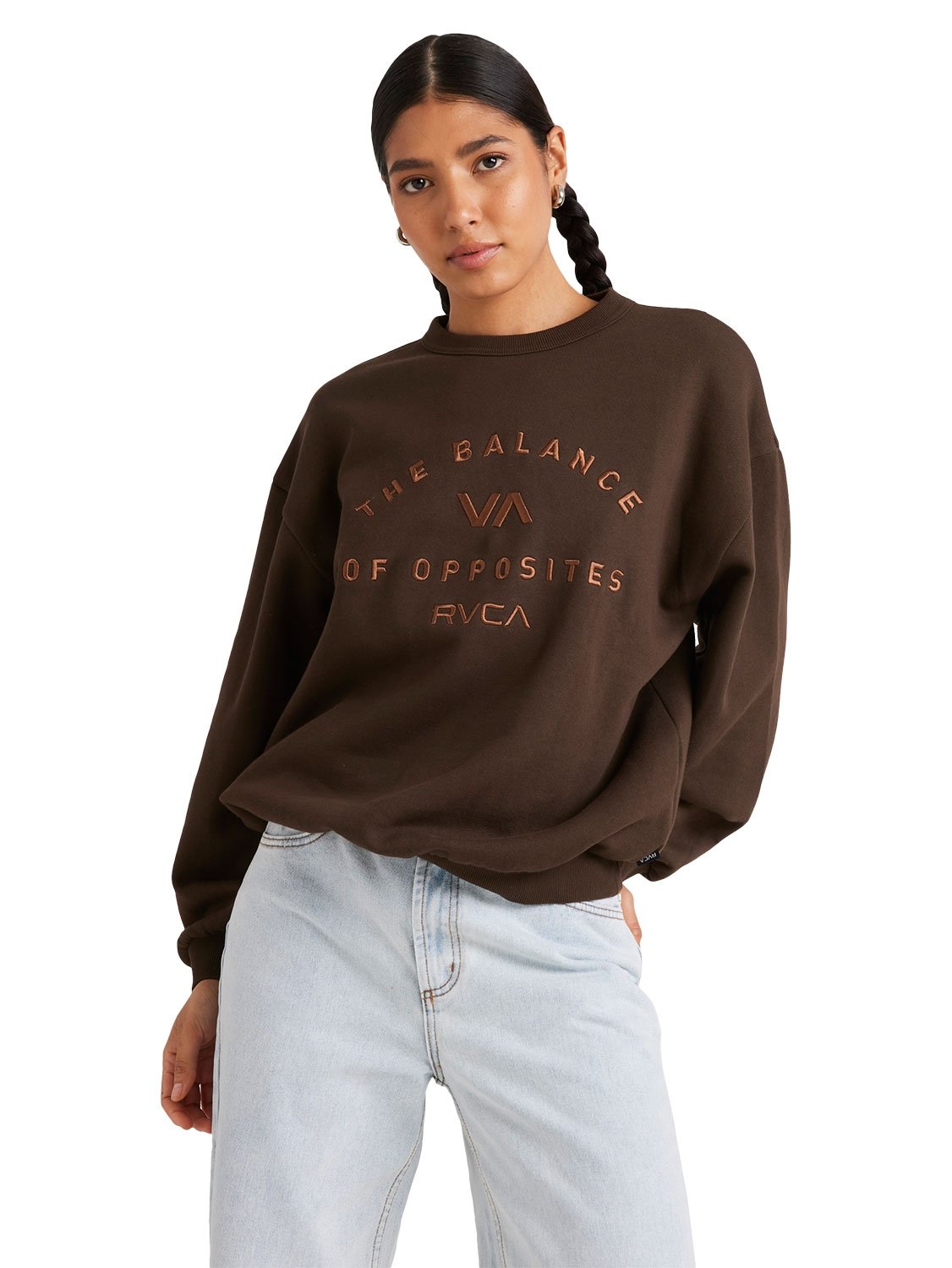 RVCA Ladies Bold Vintage Pullover