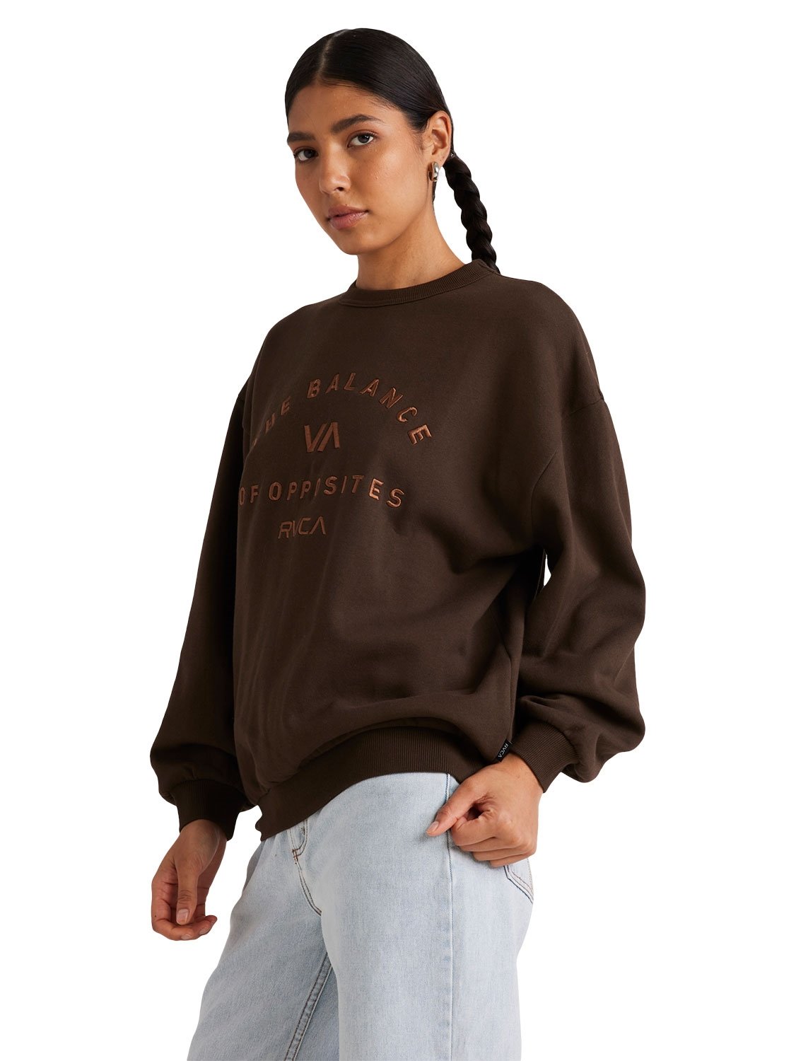 RVCA Ladies Bold Vintage Pullover