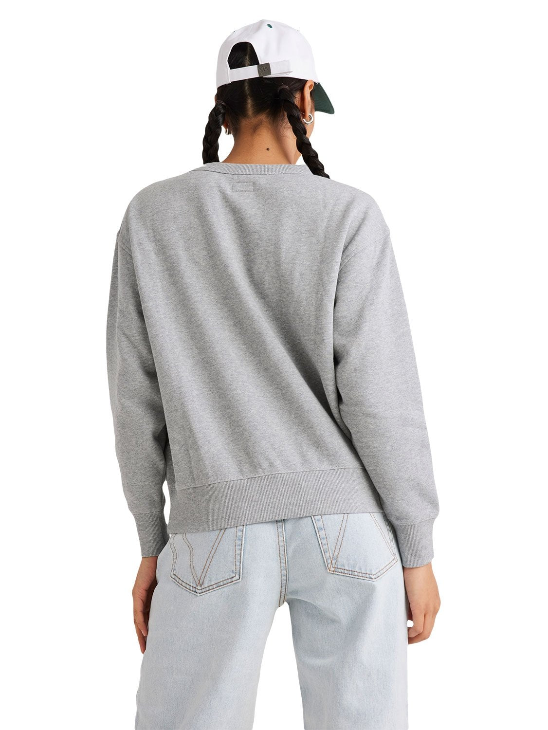 RVCA Ladies Ivy League Classic Crew Sweater