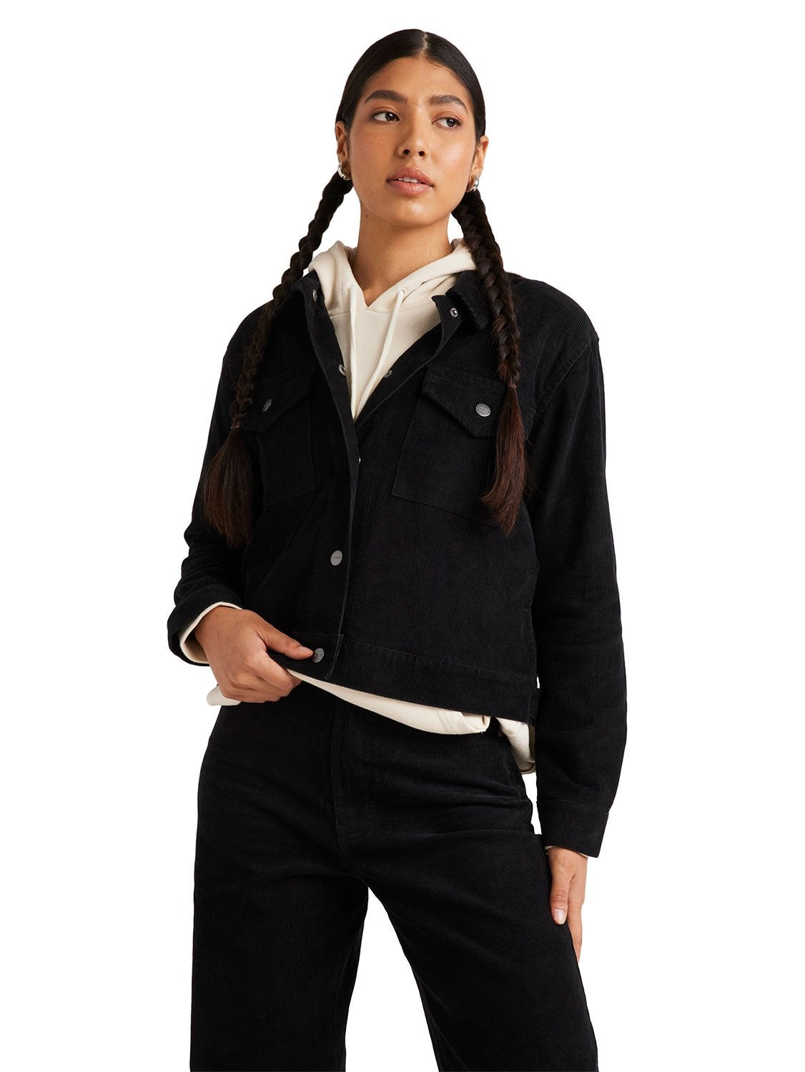 RVCA Ladies Roy Cord Jacket