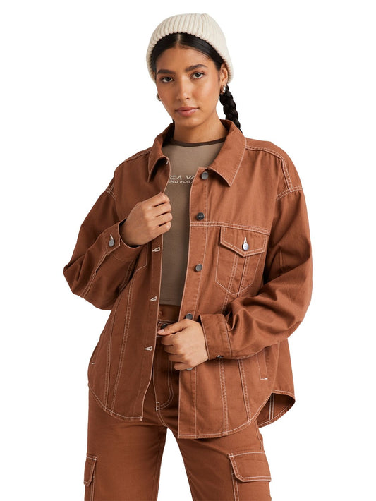 RVCA Ladies Indie Twill Jacket