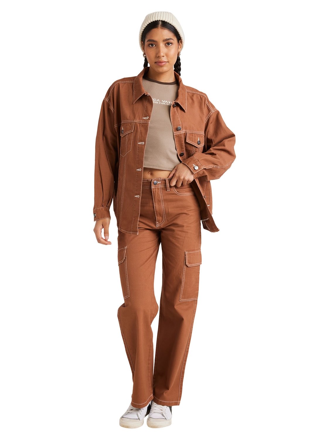 RVCA Ladies Indie Twill Jacket